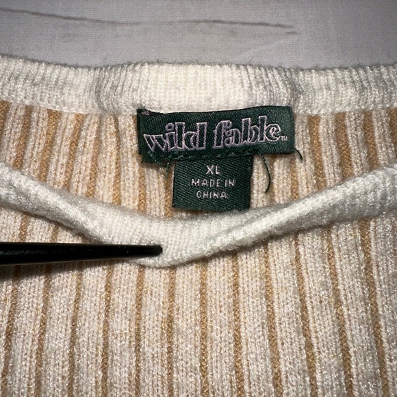 Wild Fable Tan Ribbed Knit Cropped Sweater Tank Top
Size XL Springs Summer Cute - Picture 2 of 5